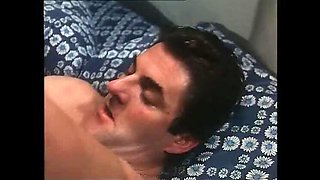 Retro anal sex with a huge cock in her ass