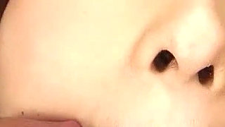 Japan teen with big silicone tits banged by step brother